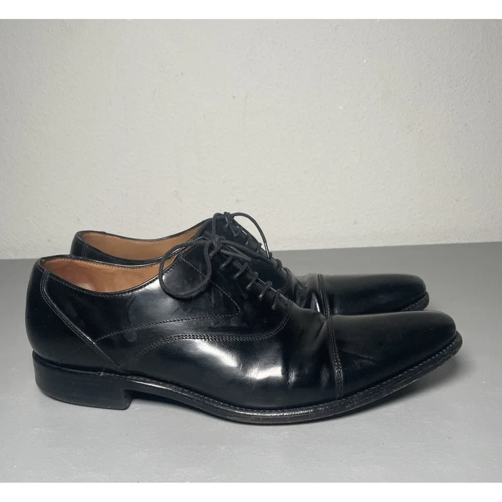 Loake Design Handcrafted Leather Oxford Shoes UK 8‎